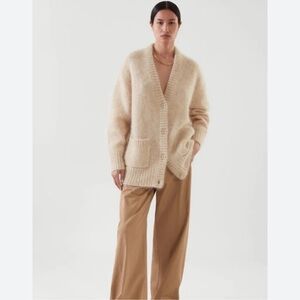 COS cardigan Mohair oversized